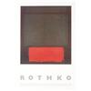 Image 1 : Rothko Greyed Olive, Red on Maroon Poster