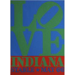 1966 Indiana LOVE-Stable Serigraph