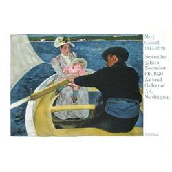 1970 Cassatt The Boating Party Lithograph