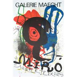 1973 Miro Sobreteixims Lithograph