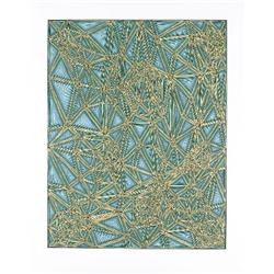 Signed 2006 Siena Shifted Lattice Serigraph