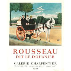 1961 Rousseau Dit Le Douanier Mourlot Lithograph