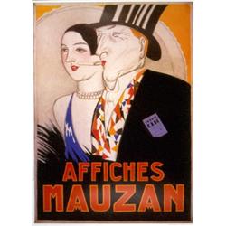 Mauzan Le Couple Poster