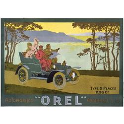 Thor Orel Lithograph