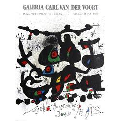 1972 Miro Homenatge A Joan Prats Lithograph