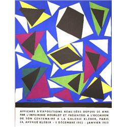 1952 Matisse Affiches dexposition Mourlot Litho