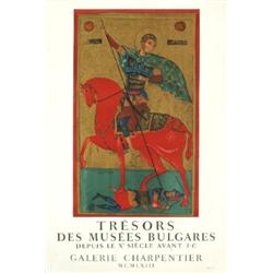 1953 Tresors Des Musees Bulgares Mourlot Litho