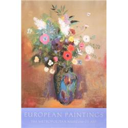 Redon Bouquet of Flowers Poster