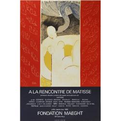 1969 Matisse A la rencontre de Matisse Lithograph