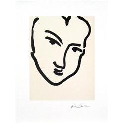 Matisse Nadia Au Visage Penche Poster