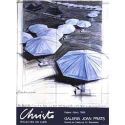 1986 Christo Projectes en Curs Poster