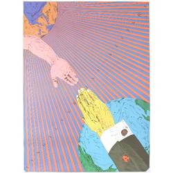 1977 Yokoo Amnesty International Lithograph