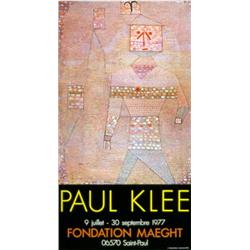 Klee Le General En Chef Des Barbares 1977 Poster