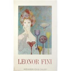 Fini Alexander Iolas Gallery Poster