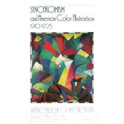 Russel Synchromy in Orange: To Form Poster