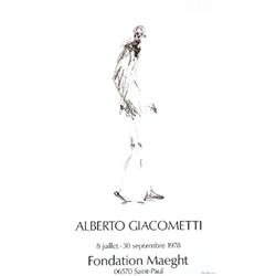 1978 Giacometti Dessin II Poster