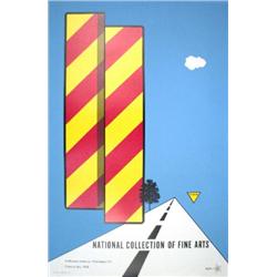 1968 DArcangelo Yield Serigraph