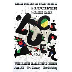 1975 Miro Lucifer Lithograph