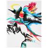 Image 1 : Signed 1980 Marisol Blackbird Love Lithograph