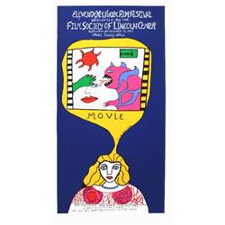 1973 Saint Phalle Film festival Serigraph