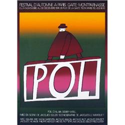 1974 Folon POL Serigraph