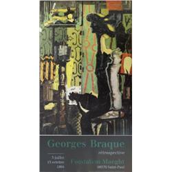 Braque Femme a la Mandoline Poster