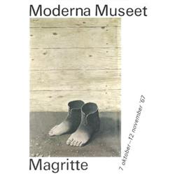 Magritte Moderna Museet Lithograph