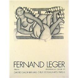 1971 Leger Nude Poster
