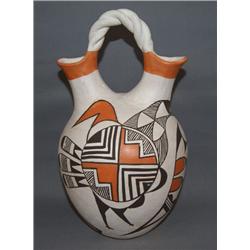 ACOMA POTTERY WEDDING VASE