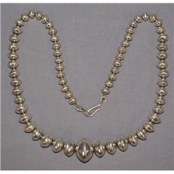 NAVAJO SILVER NECKLACE