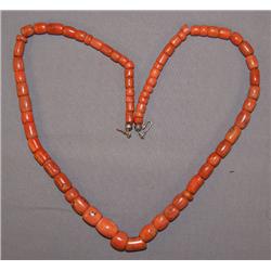 ANTIQUE CORAL NECKLACE