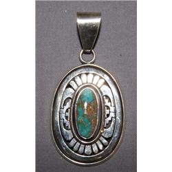 NAVAJO SILVER PENDANT