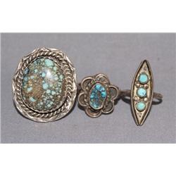 NAVAJO SILVER RINGS