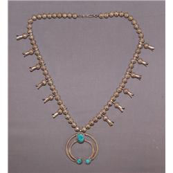 NAVAJO SILVER SQUASH BLOSSOM