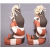 Image 4 : 2 JEMEZ POTTERY FIGURES