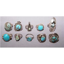 NAVAJO STERLING RINGS