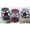 Image 1 : Three Iron Candle Stands w/ Stars