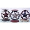 Image 2 : Three Iron Candle Stands w/ Stars