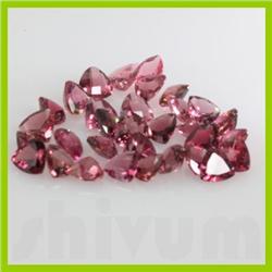 Natural Pink TourmalineTrillion Cut 6x6mm 35 pcs per lot 22.61ctw @25 USD/ct
