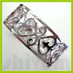 Genuine 3.92 ctw 18K Diamond Studded Fashion Bangle G SI1
