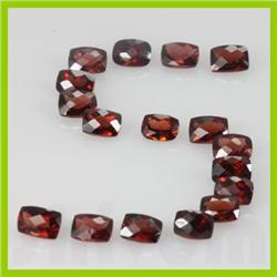 Natural Red Garnet Cushion Cut AAA 5x7mm 22 pcs per lot 25.94ctw @ 4USD/ct