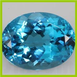Natural Blue Topaz Oval Cut 17x22mm 3 pcs per lot 31.65ctw @ 2.5 USD/ct