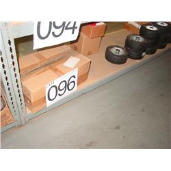STENS STEEL WHEELS, QUILL ASSEMBLIES, TIRES, CASTER SUPPORT ARM (20X)