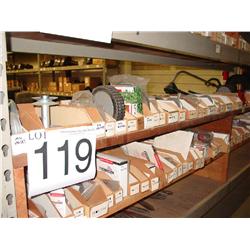 MURRAY & MTD OEM WHEELS, SWITCHES, BLADES, THROTTLE CONTROLS, PULLEYS (46X)