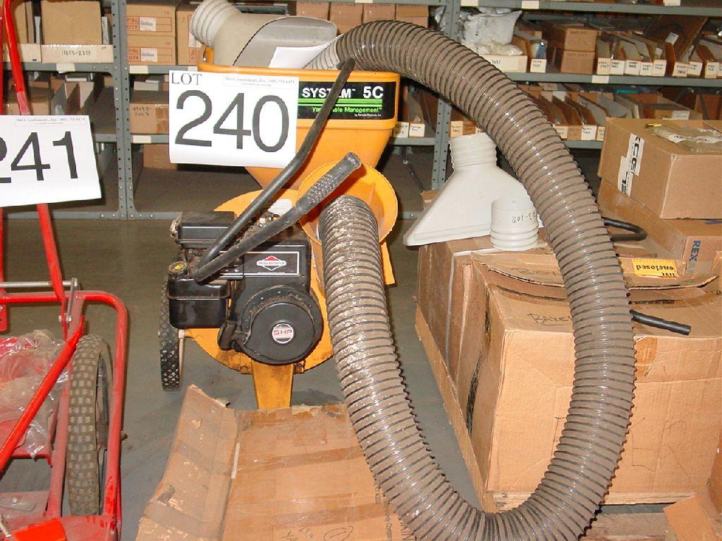 BAKER MODEL 5C BAKER CHIPPERSHREDDER W/ VAC ATTACHMENT DEMO UNIT (1X)