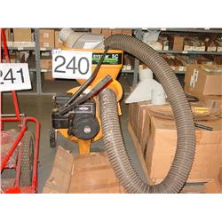 BAKER MODEL 5C BAKER CHIPPER-SHREDDER W/ VAC ATTACHMENT - DEMO UNIT (1X)