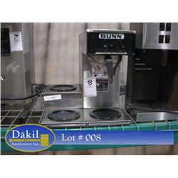 BUNN 3 BURNER COFFEE MAKER