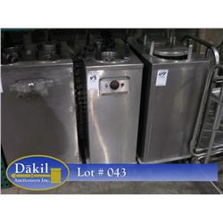 AUTOLIFT 2 COMPARTMENT PLATE WARMER