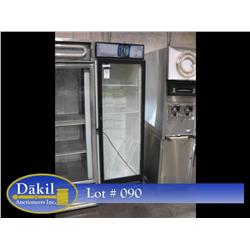SEAGA SINGLE GLASS DOOR REFRIGERATOR