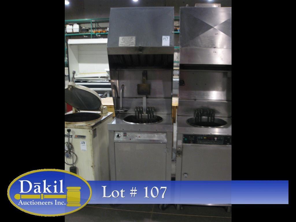 CHESTER FRIED SELFFILTERING FRYER W VENT HOOD